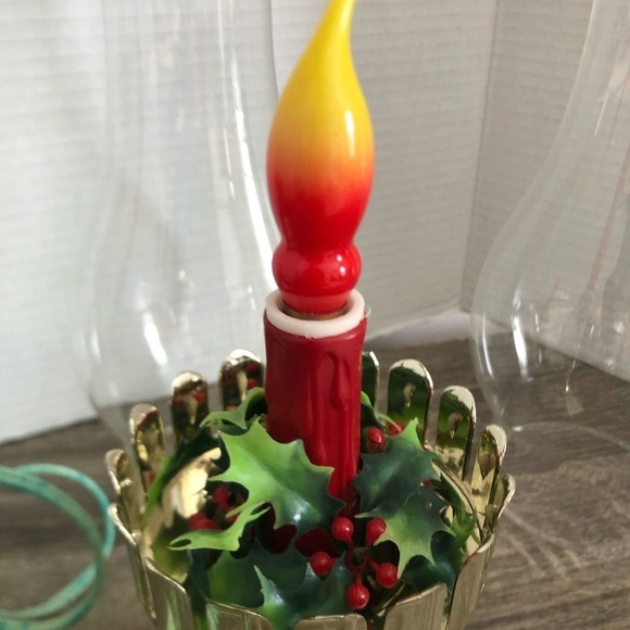 Vtg Electric Hurricane Candle Lamps - Picture 13 of 15